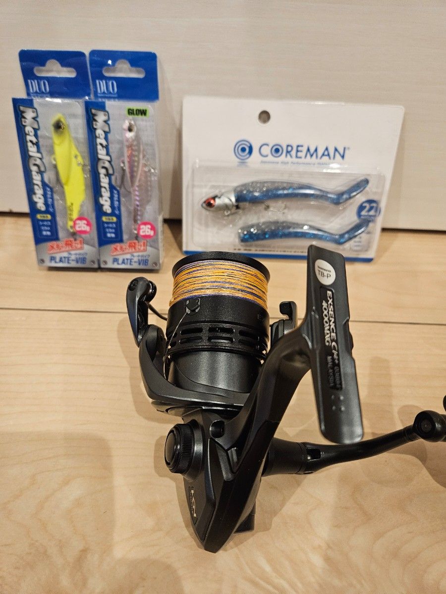 SHIMANO 18エクセンスCi4+ 4000MXG 訳アリ品収納袋付き シマノ 18 エクスセンスCI4+ 4000MXGなど3点セット|Yahoo