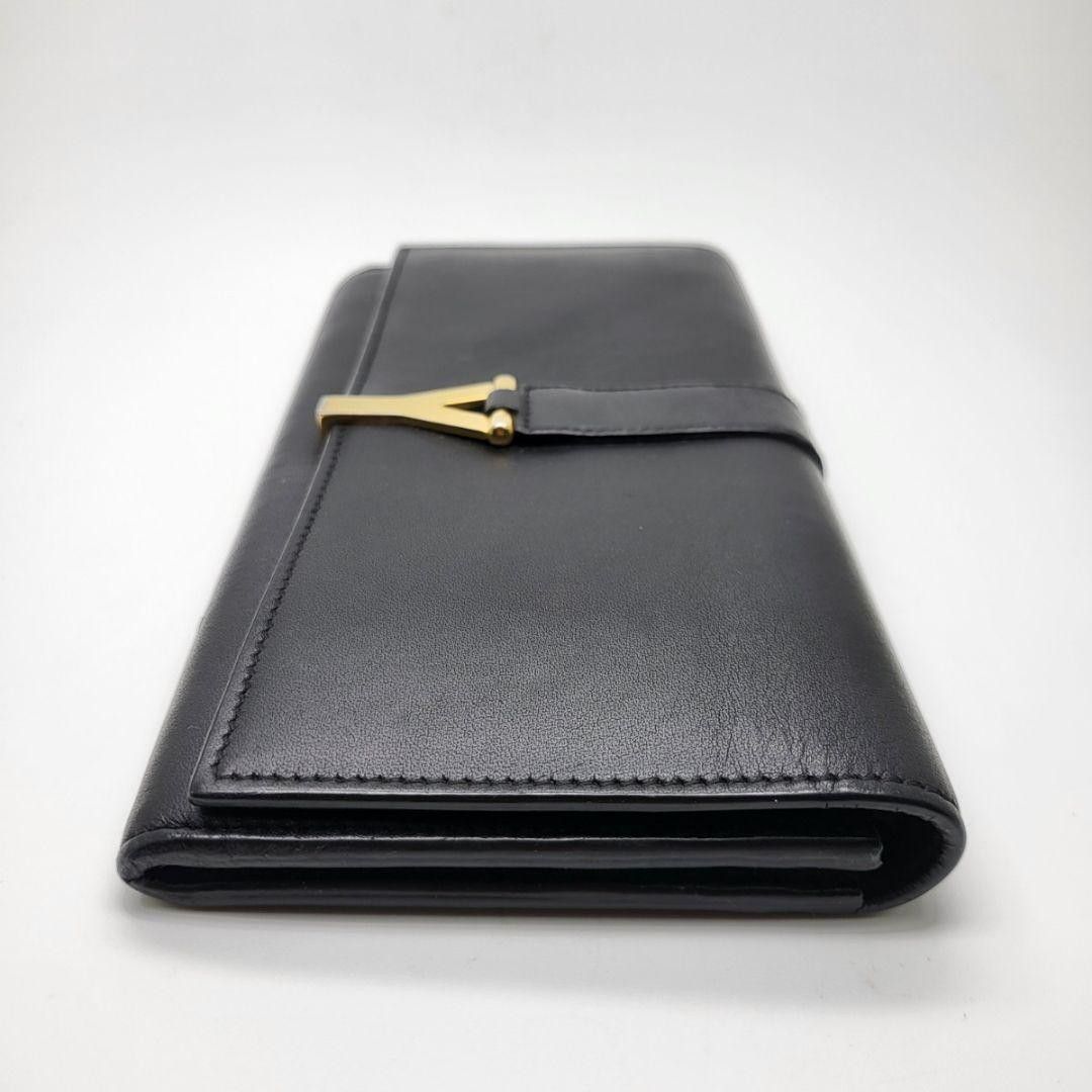 SAINT LAURENT ブラックレザー長財布 SAINT LAURENT 長財布 レザー ブラック85353|Yahoo!フリマ(旧