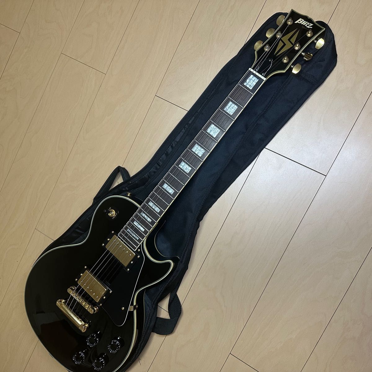 Aria Pro Ⅱ BLITZ BLP-CST /LH レスポールカスタム Aria Pro Ⅱ BLITZ BLP-CST /LH レスポールカスタムエレキギター