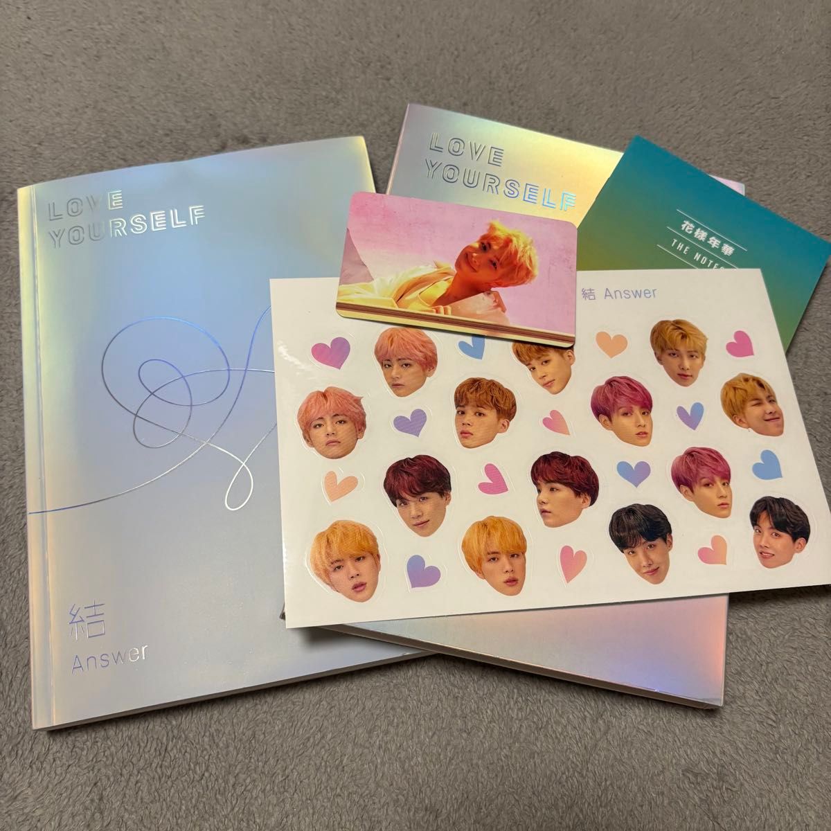 BTS LOVEYOURSELF アルバム セット まとめ売り BTS LOVE YOURSELF Answer アルバム 4形態セット まとめ売り
