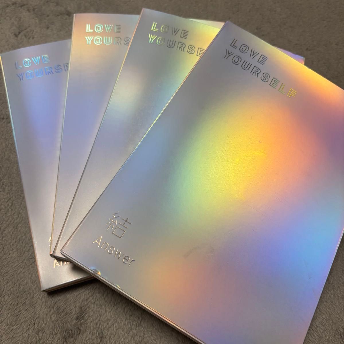 BTS LOVE YOURSELF アルバム まとめ売り BTS LOVE YOURSELF Answer アルバム 4形態セット まとめ売り