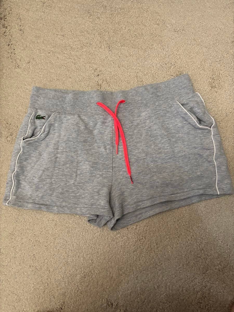 LACOSTE グレー ショートパンツ サイズ5 ラコステ ショートパンツ グレー 36 ショートパンツ