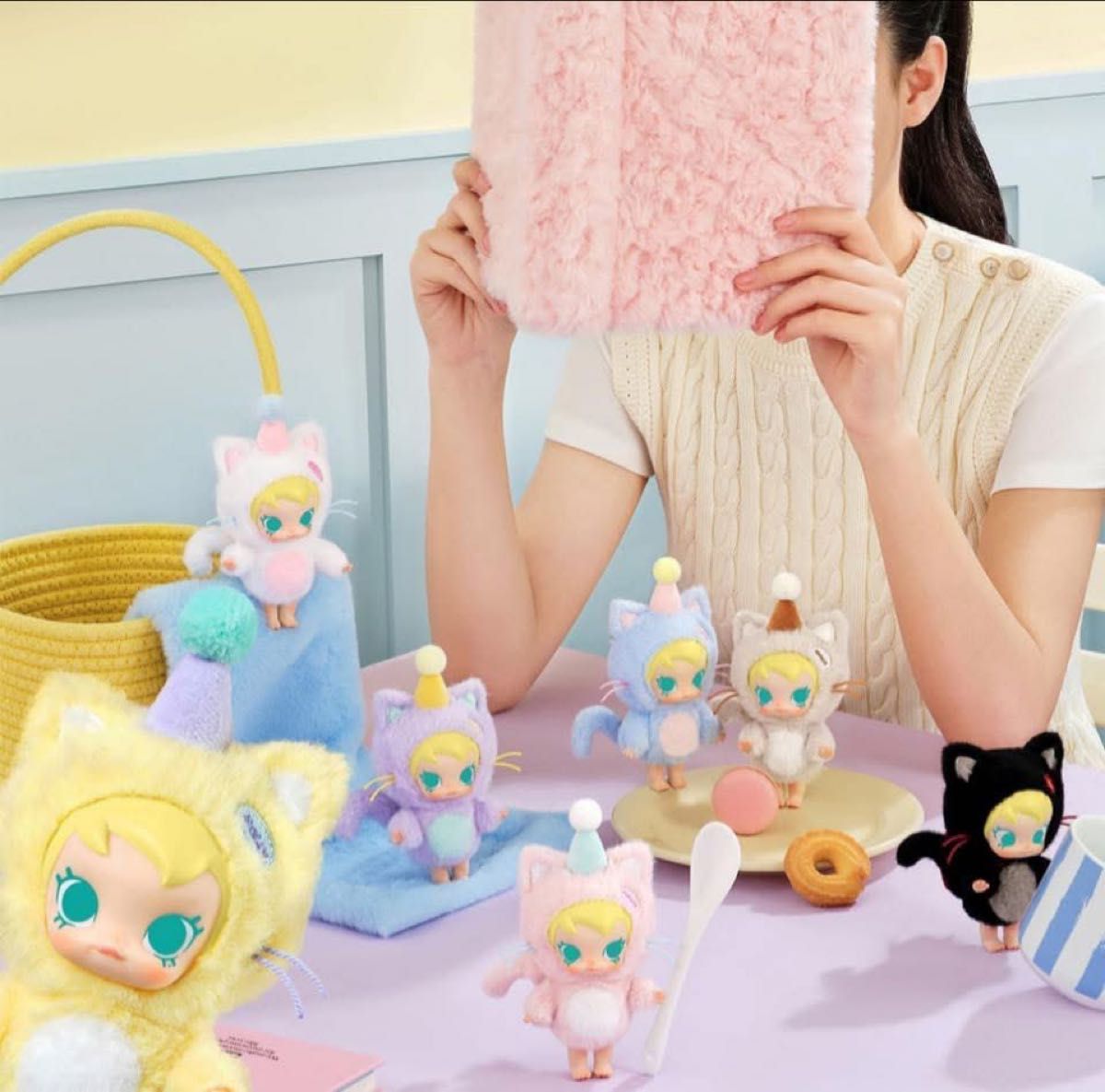 Molly Pocket Friends ぬいぐるみセット ポップマート Baby Molly Pocket Friends ぬいぐるみ BOX