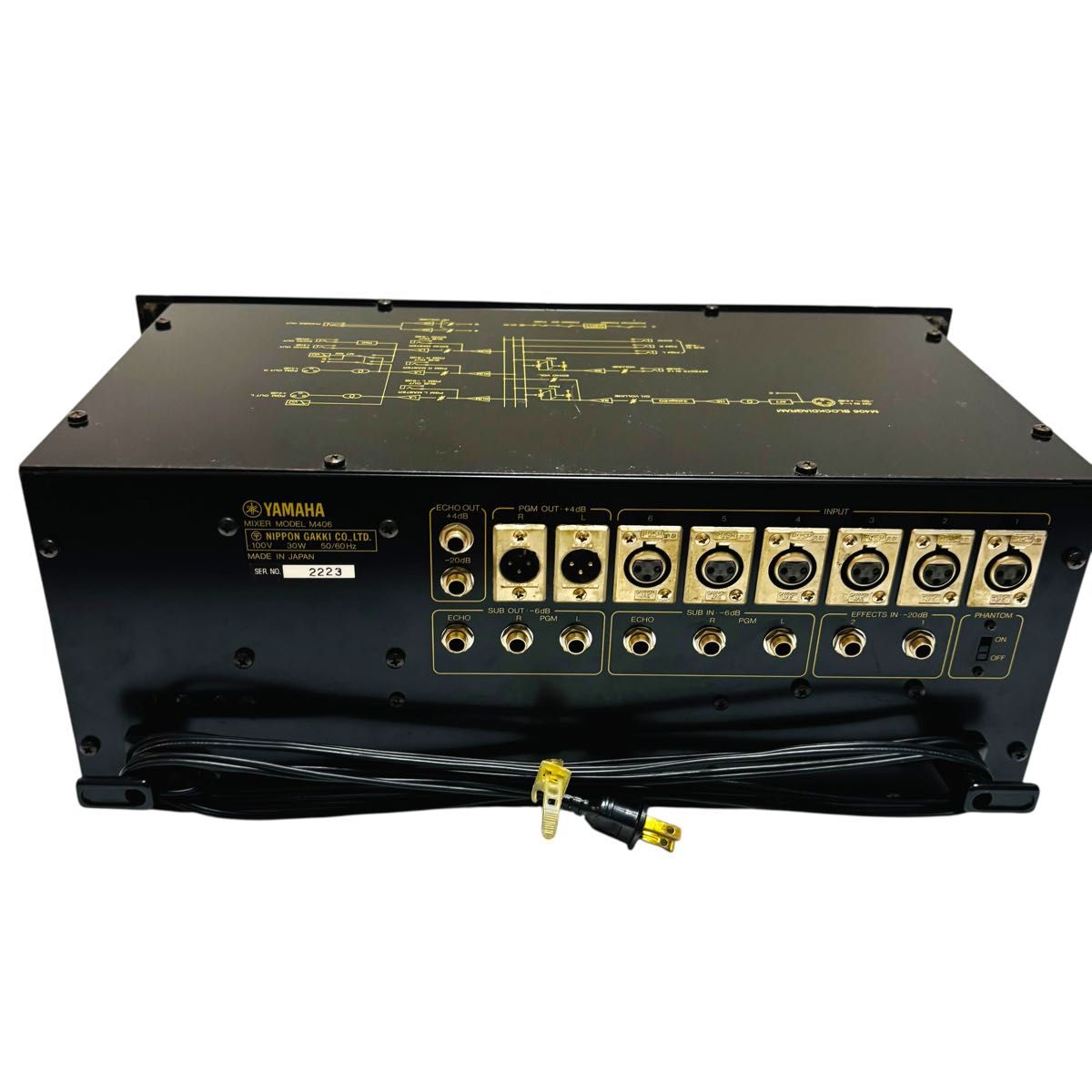 【良品】YAMAHA ラックマウントミキサー M406 ヤマハ 良品】YAMAHA ラックマウントミキサー M406 ヤマハ|Yahoo