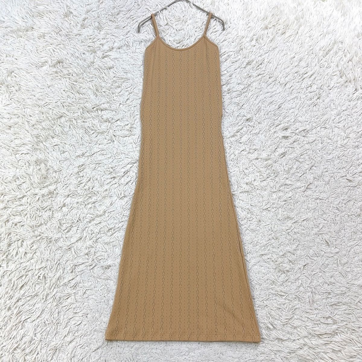FENDI ロングドレス/ワンピース 未使用品】FENDI フェンディ シアー ノースリーブ ロング