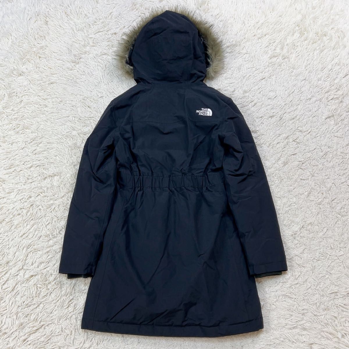 THE NORTH FACE ブラック ロングダウンジャケット XS THE NORTH FACE ノースフェイス アークテック ロング ダウン