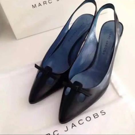 【購入定価66960円】新品 MARC JACOBS パンプス ヒール 38.5(約25㎝)心斎橋直営店購入の正規品