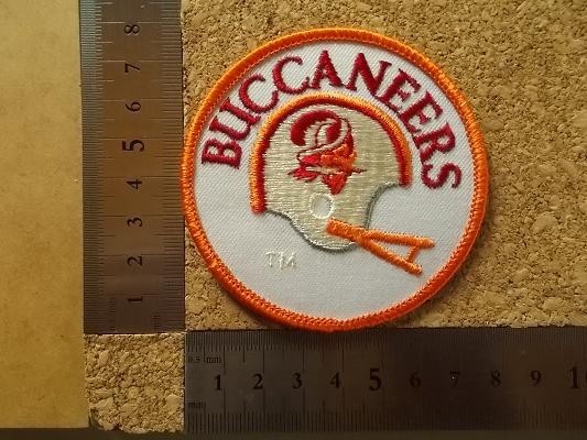 90s NFL タンパベイ バッカニアーズ BUCCANEERS ビンテージ刺繍ワッペン/パッチ アップリケ フットボールNFLアメフト 443_画像7