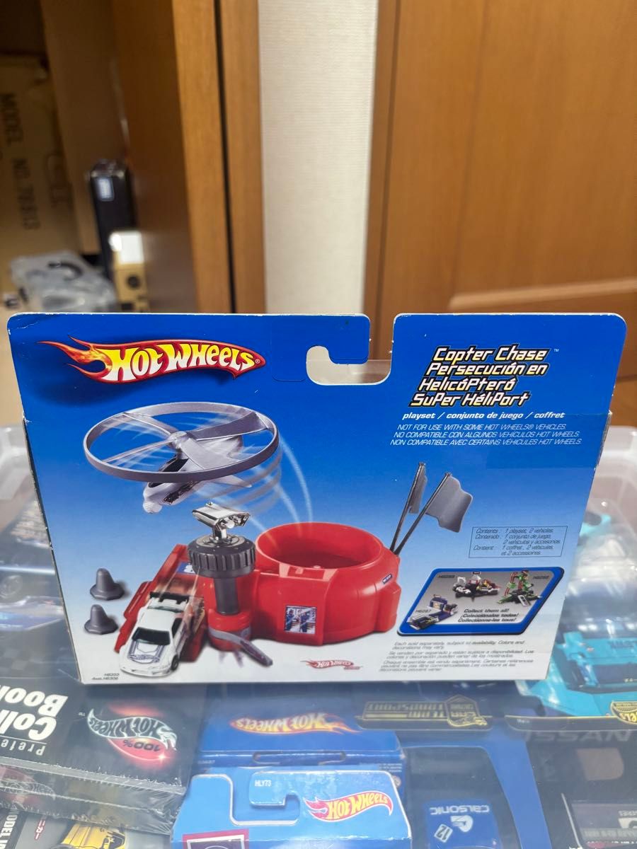 ホットウィール プレイセット コプターチェイサー スカイライン R32 ホットウィール プレイセット コプターチェイサー スカイライン