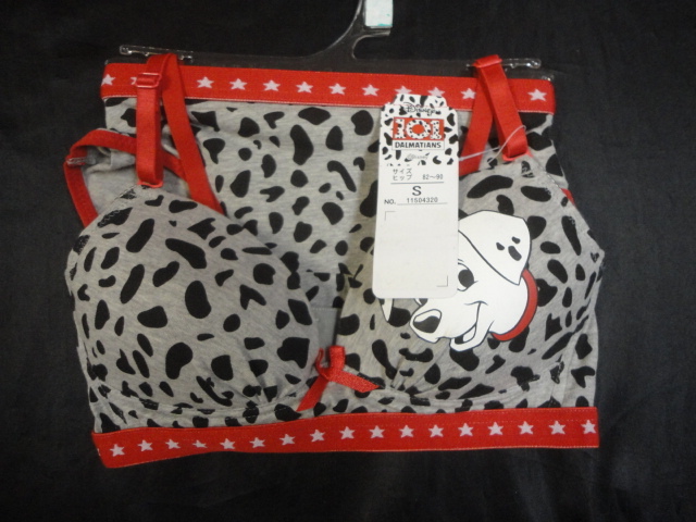  prompt decision * 101 Dalmatians Disney*bla& shorts [S] tag equipped bra top and bottom set girl 101.. one Chan *