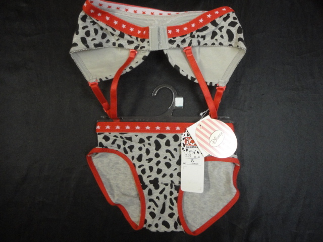  prompt decision * 101 Dalmatians Disney*bla& shorts [S] tag equipped bra top and bottom set girl 101.. one Chan *