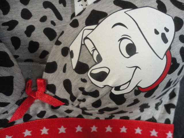  prompt decision * 101 Dalmatians Disney*bla& shorts [S] tag equipped bra top and bottom set girl 101.. one Chan *