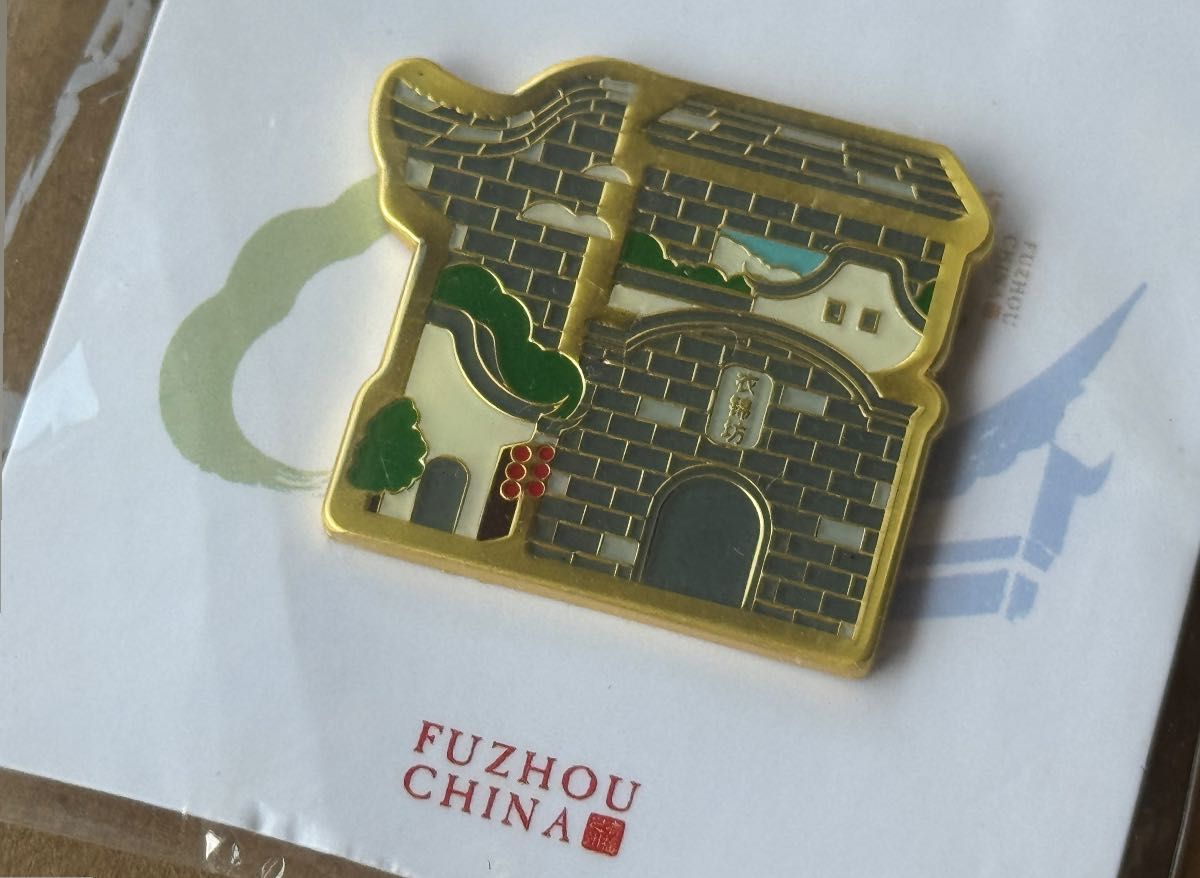 【非売品】大阪関西万博 中国館 ピンバッジ 大阪・関西万博 中国館 福州市 非売品 ピンバッジ ピンズ 中国