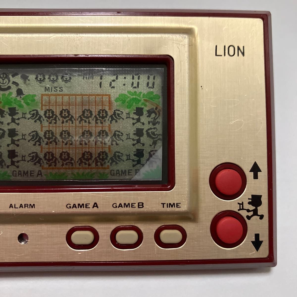 反射板、偏光板交換済み、動作品、 ゲームウォッチ 任天堂 FIRE RC-04 今週末まで価格 【反射板・偏光板交換済み 新品の電池付き