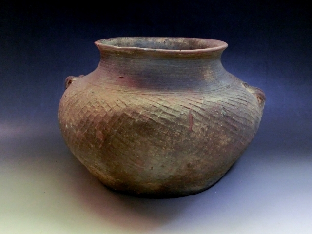 壷□須恵器 水滴 喜 古い小さい置物 オブジェ 発掘 壺 古玩 唐物 中国