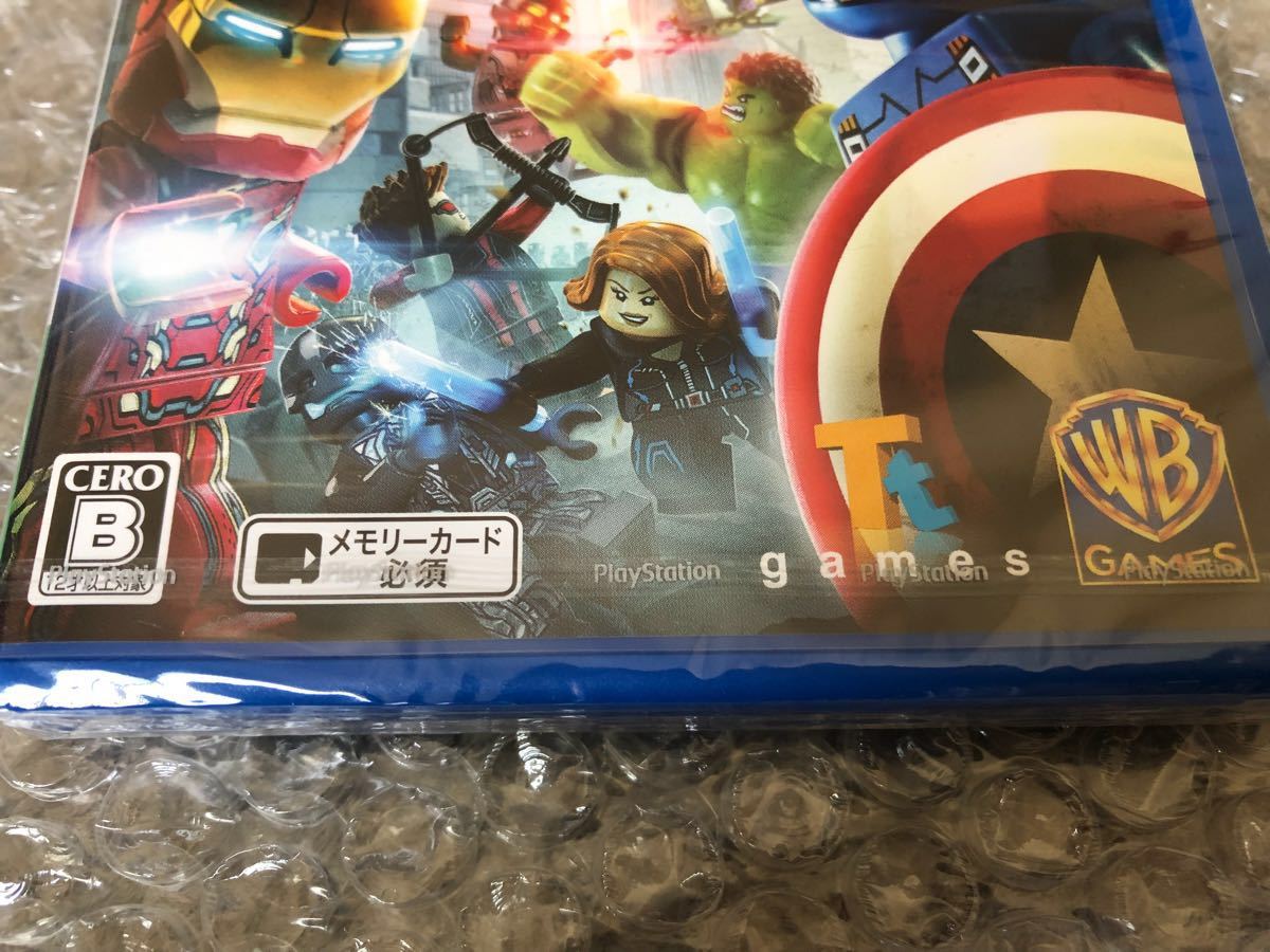 PS VITA 新品！ LEGO マーベル アベンジャーズ 即決！marvel アイアンマン キャプテンアメリカ　送料無料