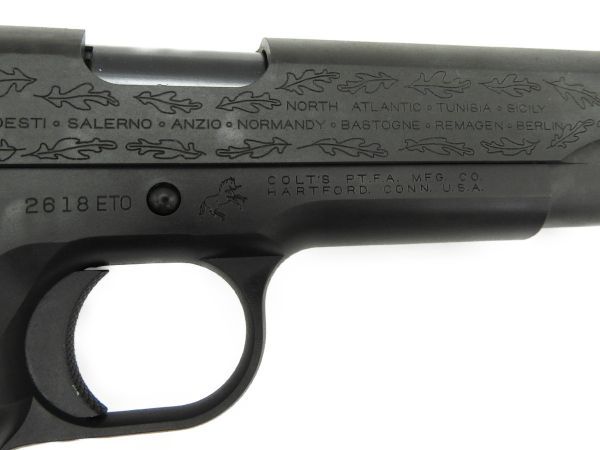 MULE タニオコバ GM7.5 M1911A1 ミリタリー WW2 ヨーロッパ戦線記念 発火式 ブローバック モデルガン 新品 543477_画像5