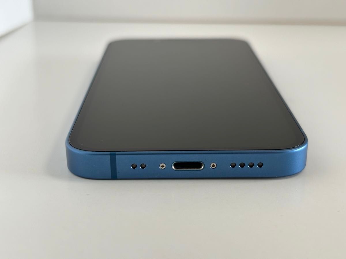 美品】iPhone 13 mini 128GB SIMフリー ブルー バッテリー100 美品】iPhone 13 mini 128GB SIMフリー ブルー バッテリー100