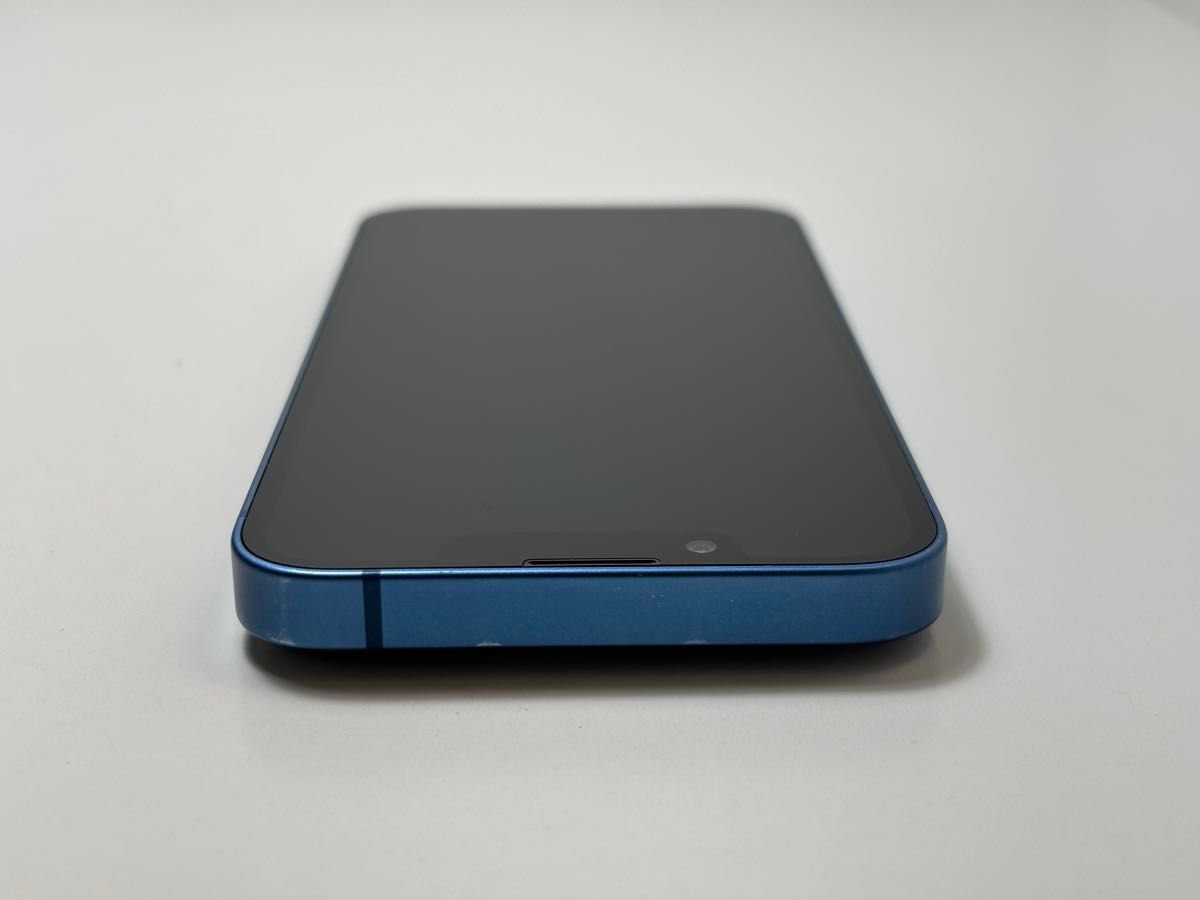 iPhone 13 mini 純正バッテリー100% 256GB 美品 iPhone 13 mini 256GB SIMフリー ブルー 純正バッテリー100