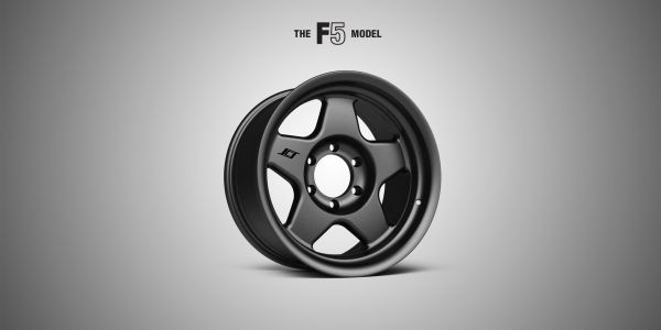 Stealth Custom Series (SCS) F5 Model 16x8.0J 6x139.7 -25mm CB106.1mm 4本セット マットブラック スティールスカスタムシリーズ_画像2