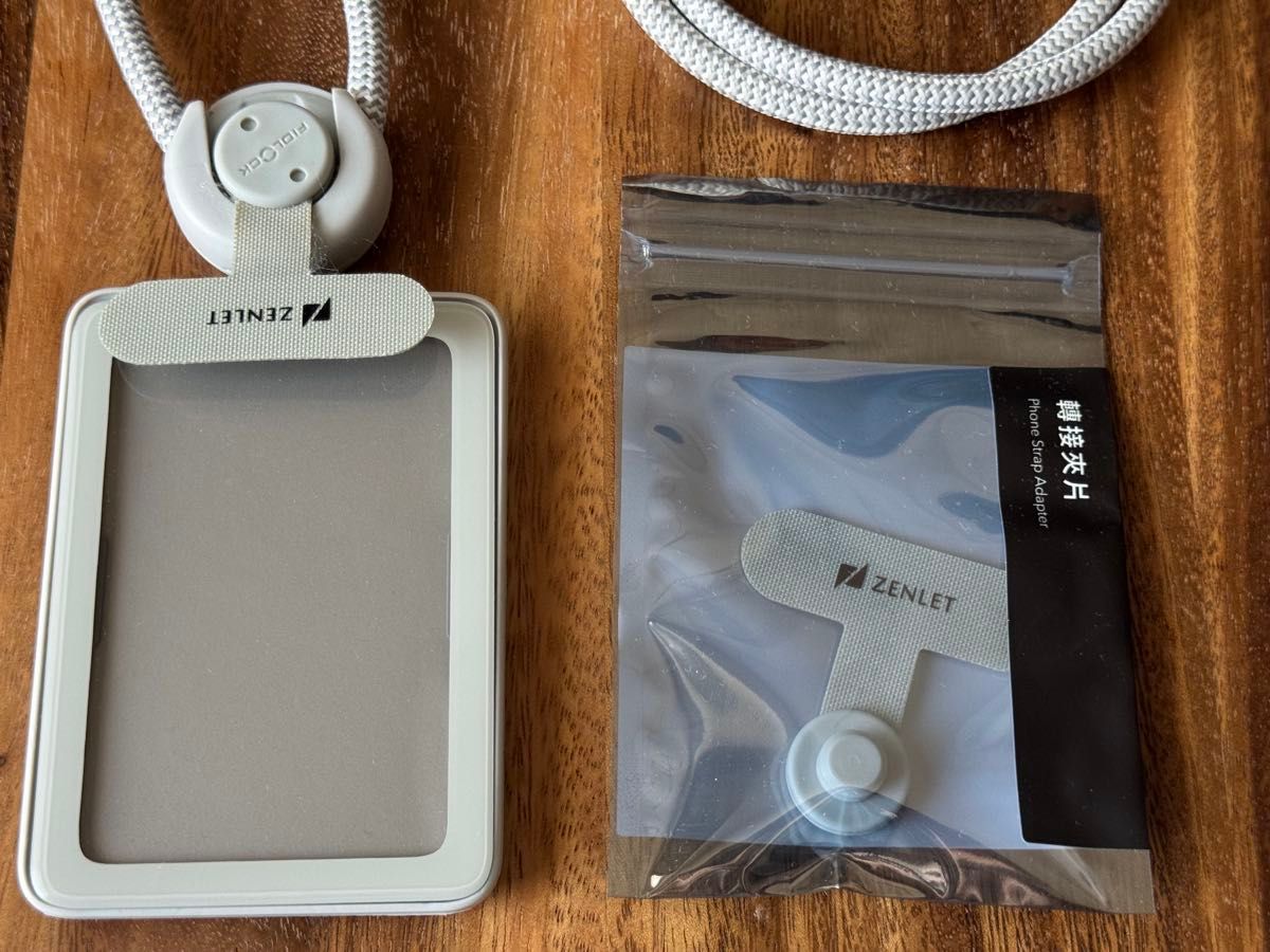 ZENLET 首掛けストラップ二刀流 コンクリートグレー ZENLET The Dual|コンクリートグレー/首掛けストラップ二刀流