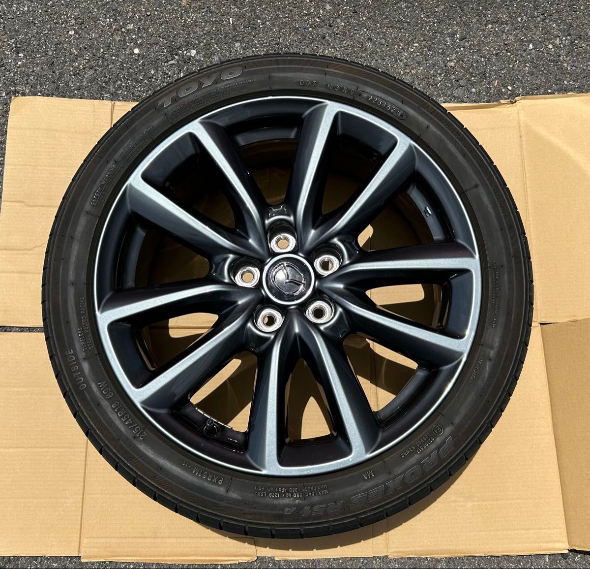 マツダ3 純正ホイール新品4本 MAZDA 4個セットMAZDA3 純正ホイール 18インチ マツダ3ファストバック