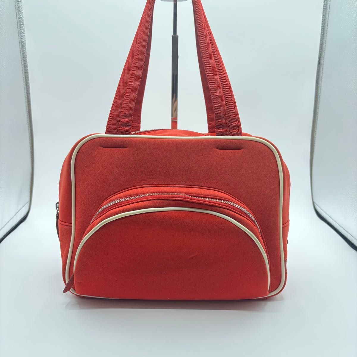 極美品 プラダスポーツ ミニボストン ハンドバック ブラック ナイロン 白タグ PRADA プラダ PRADA SPORTS プラダスポーツ ハンドバック ミニ