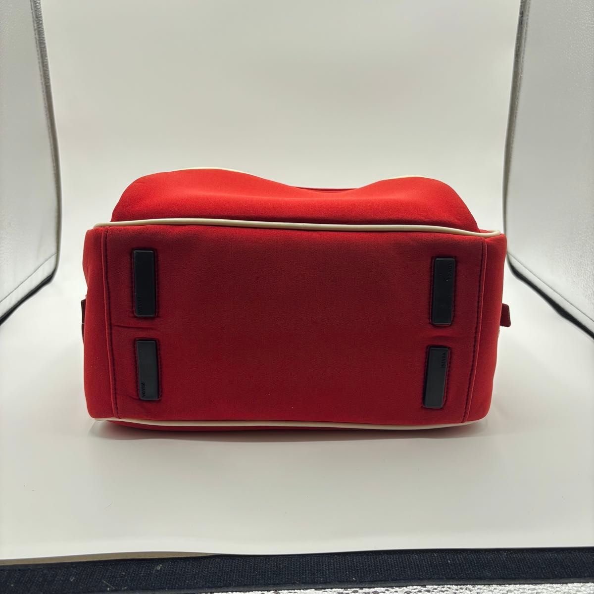 極美品 プラダスポーツ ミニボストン ハンドバック ブラック ナイロン 白タグ PRADA プラダ PRADA SPORTS プラダスポーツ ハンドバック ミニ