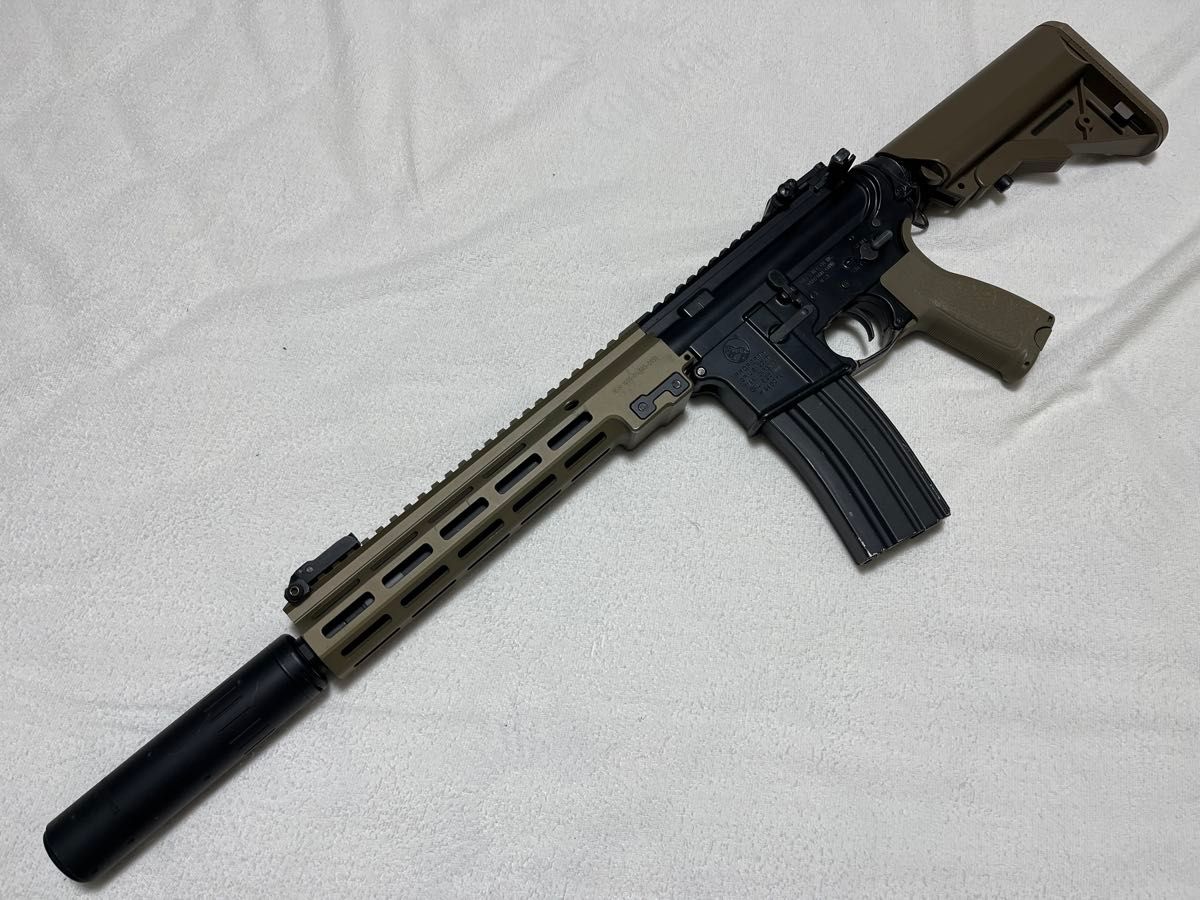 電子トリガー搭載) 東京マルイ 次世代電動ガン M4 URG-I風カスタム 電子トリガー搭載) 東京マルイ 次世代電動ガン M4 URG-I風