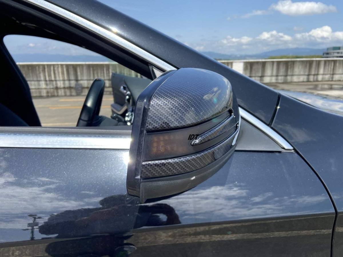  Benz door mirror cover carbon side mirror garnish coupe shooting Break A B C E S C L G L G L GLA CLA Class 