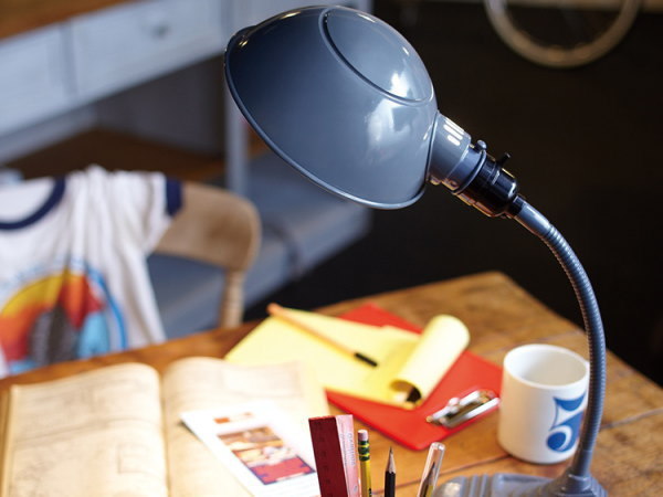 デスクランプ （グレー）テーブルスタンド 照明 デスクライト 間接照明 卓上 レトロ おしゃれ ビンテージ風 カフェ