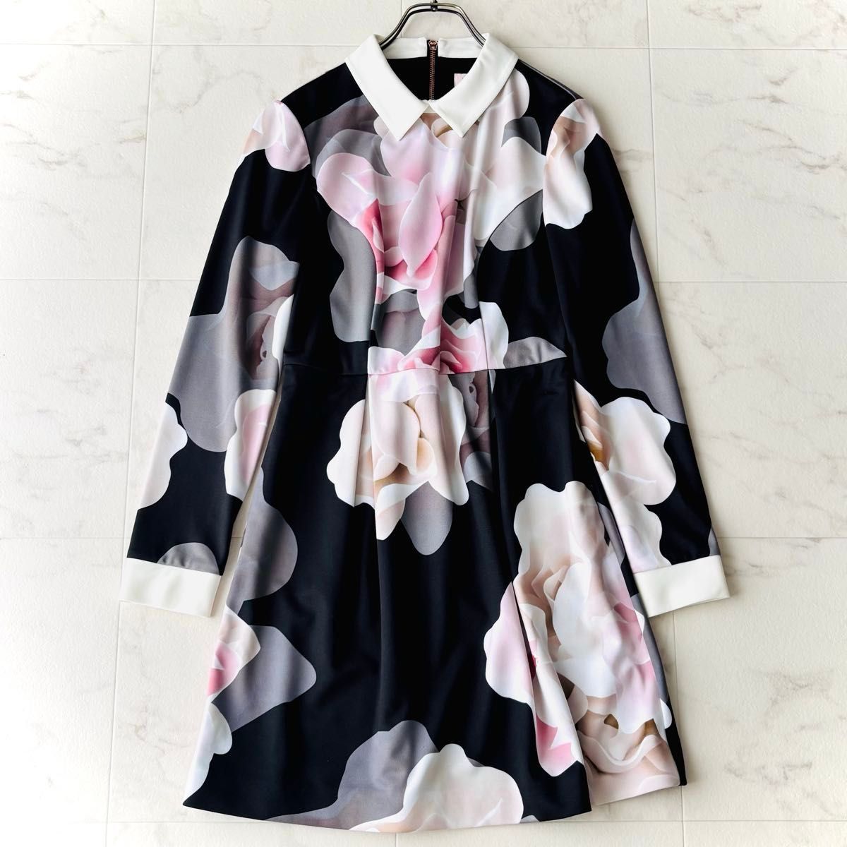 【TED BAKER】素敵!Jambore お花柄ドレス TED BAKER テッドベイカー レディース ローズプリントワンピース