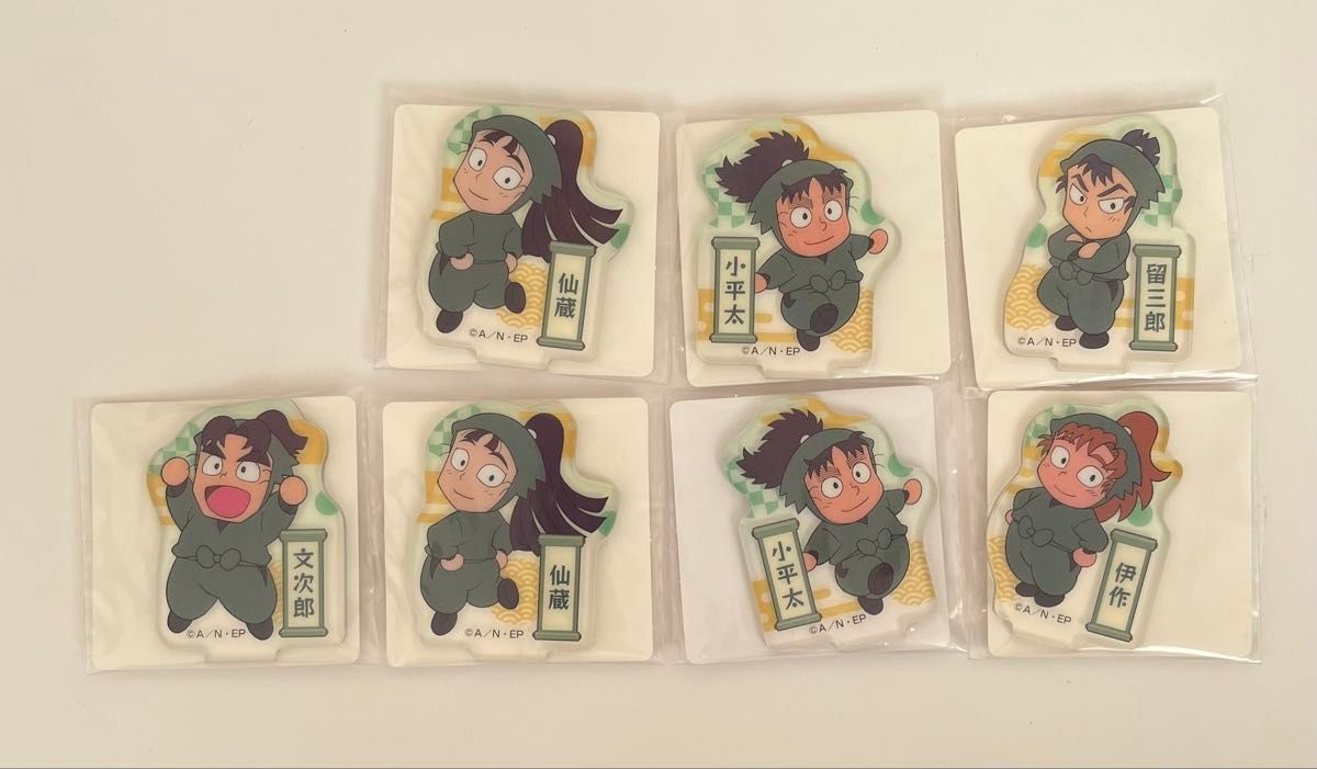忍たま 仙蔵/潮江 まとめ売り 忍たま乱太郎 アクリミニ まとめ売り 立花仙蔵 潮江文次郎 七松