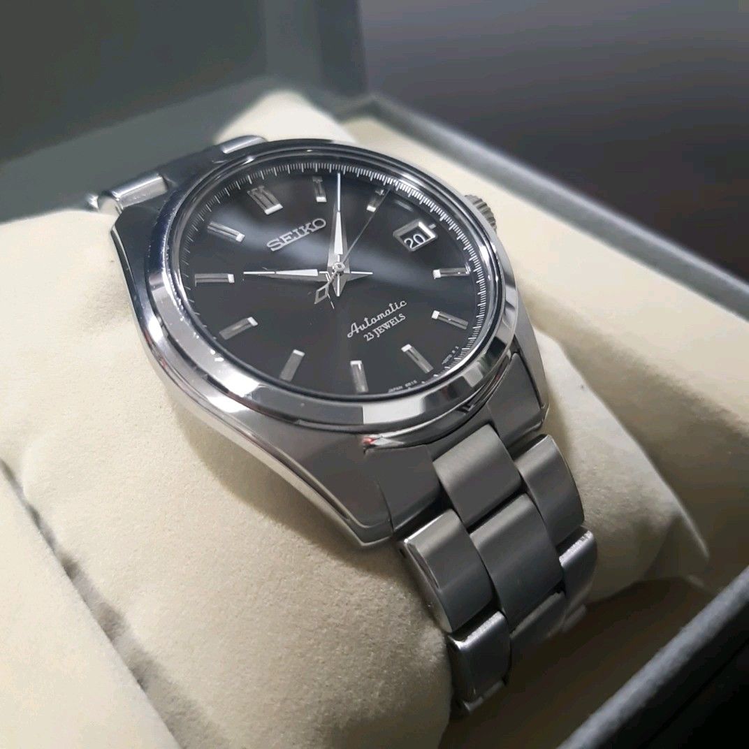 【美品】SEIKO セイコー Mechanical(メカニカル)スタンダードモデル 腕時計 自動巻 SARB033 廃盤モデルレア