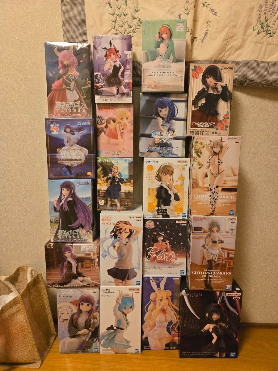 プライズフィギュア 19種 まとめ売り 人気美少女プライズフィギュア 19体 フィギュアまとめ売り