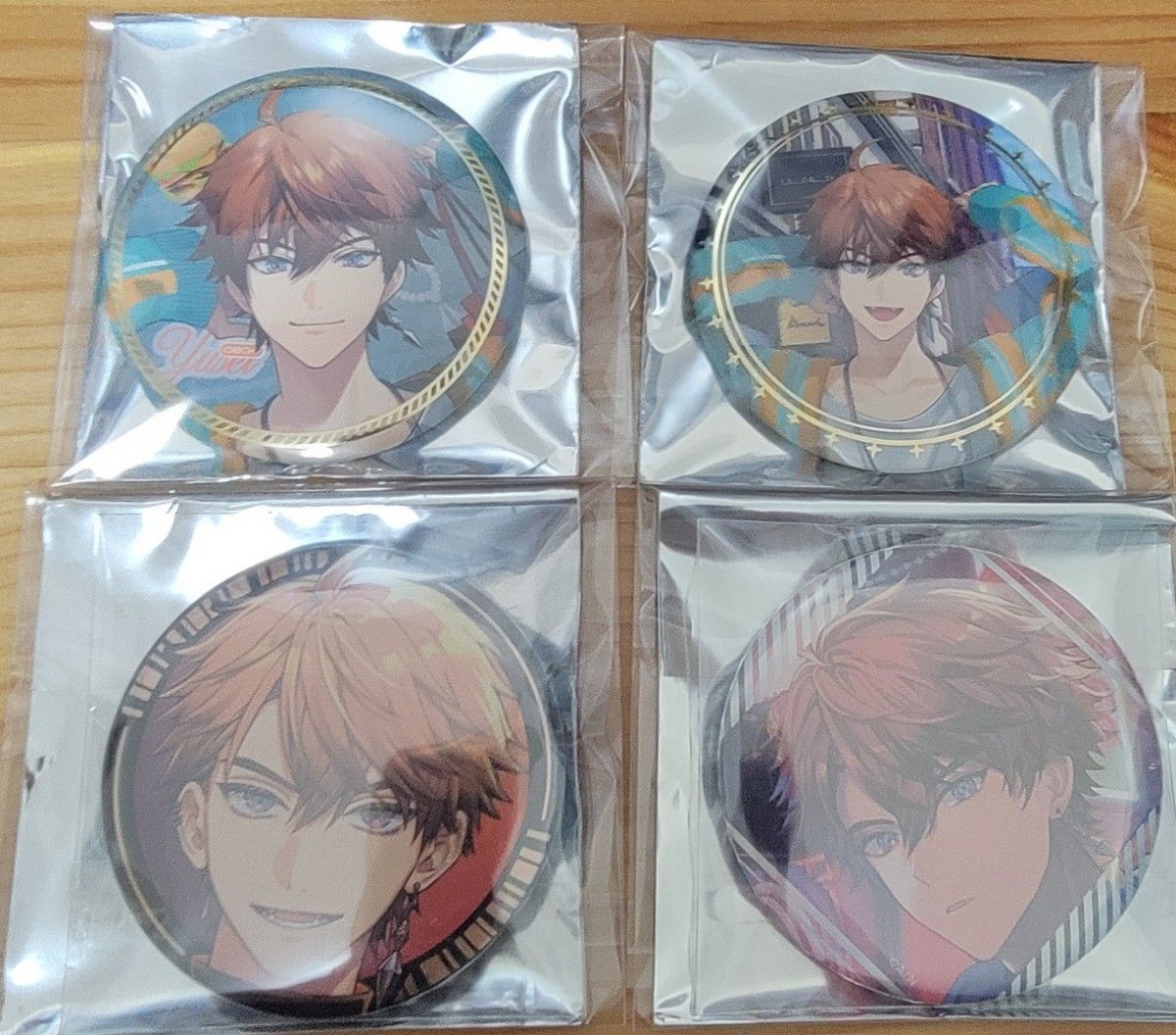 最終値下げ にじさんじ 北見遊征 缶バッチ GOOD DAY with 3SKM にじさんじ 北見遊征 3SKM さんすくみ HALFAnniversary GoodDAY