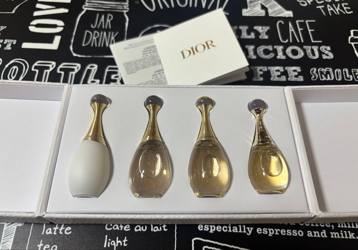 Dior バースデーギフト&ホリデーノベルティのセット ディオール Dior バースデーギフト ミニ香水セット 新品未使用品