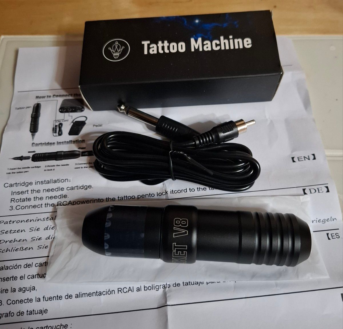 タトゥーマシンElectra Pop Pro ブラック 未使用品 未使用 ペン型 タトゥーマシン|Yahoo!フリマ(旧PayPayフリマ)