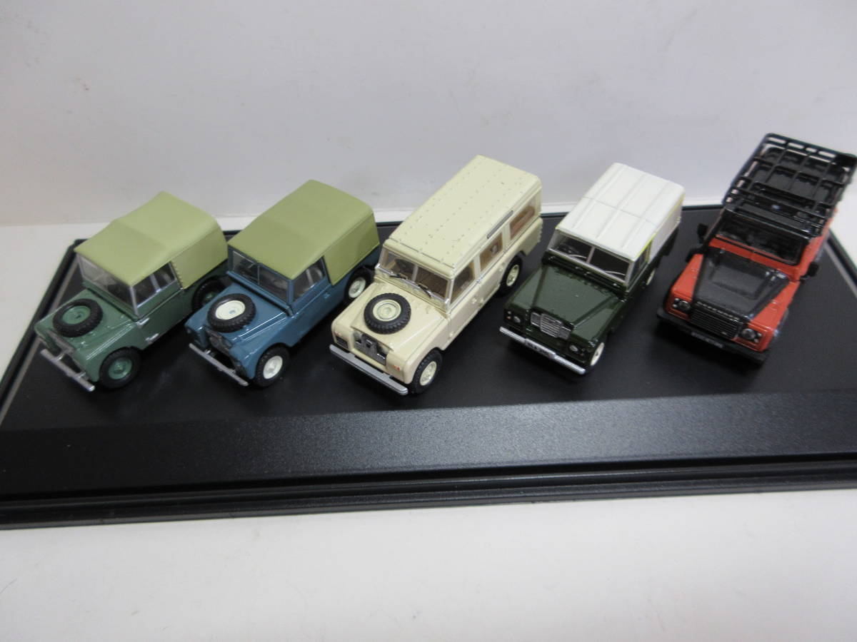 * super-rare rare *LAND ROVER*CLASSIC RANGE ROVER classic Range Rover * minicar 5 pcs. set * new goods * unused *