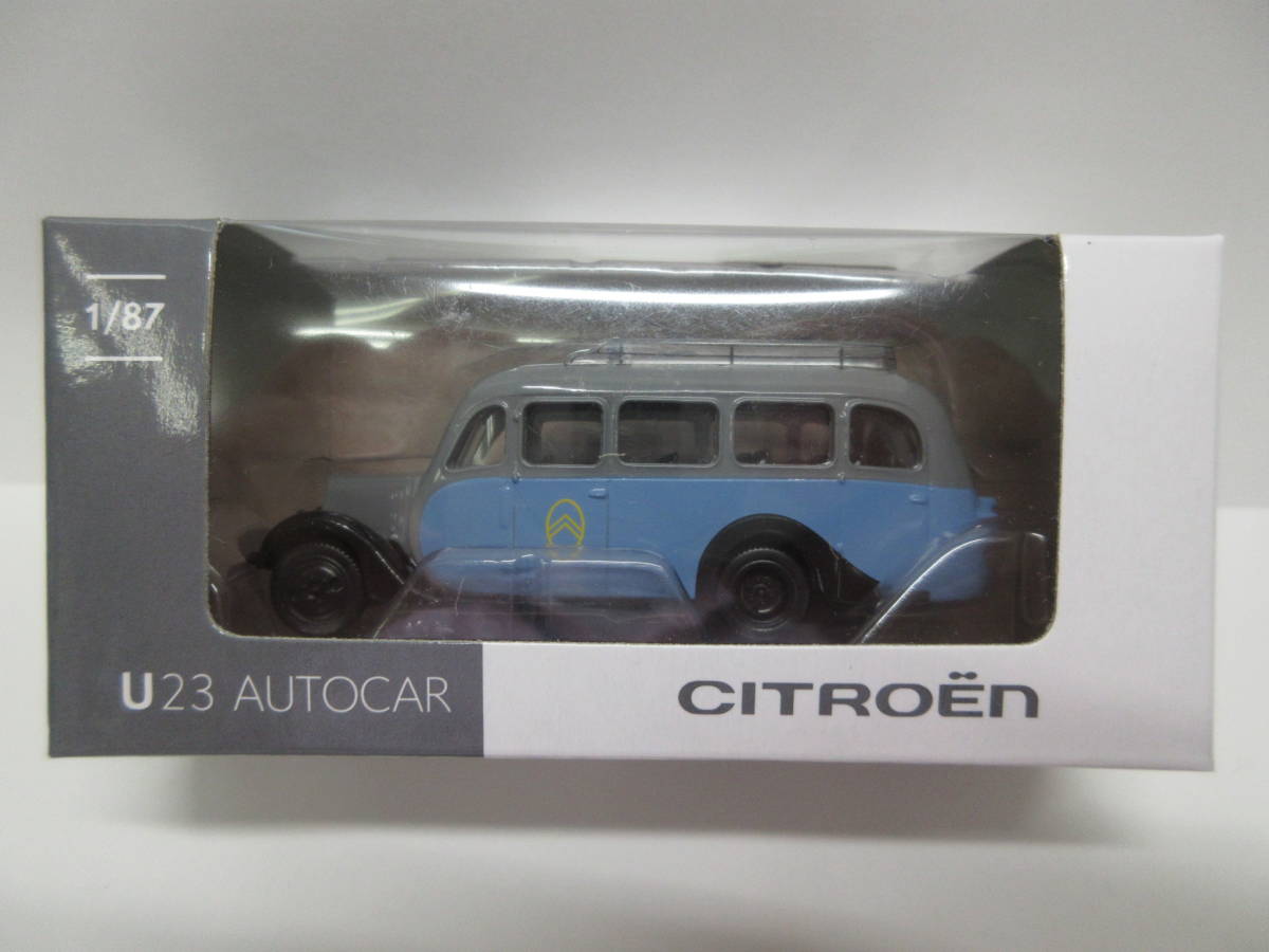 * очень редкий редкостный *CITROEN* Citroen U23 Autocar 1947* автобус Origin миникар * бледно-голубой * серый *NOREV Norev производства *1/87* новый товар * не использовался товар *