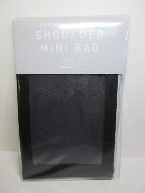 *SUBARU Subaru * original Mini shoulder Mini bag * Mini shoulder bag * unopened * new goods * gray * postage click post 198 jpy *
