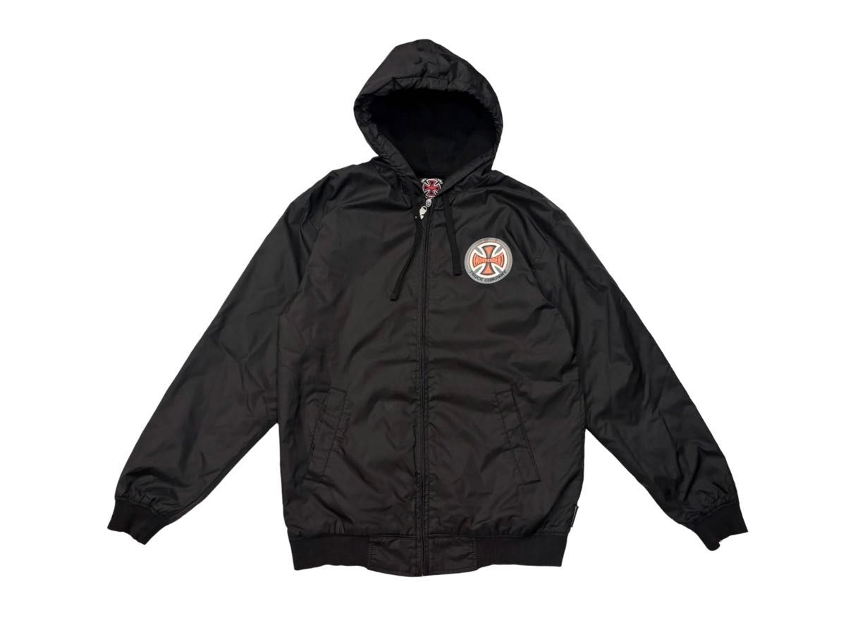 90's Independent Truck ナイロジャケット INDEPENDENT TRUCK CO ナイロン フード ジャケット アイアン