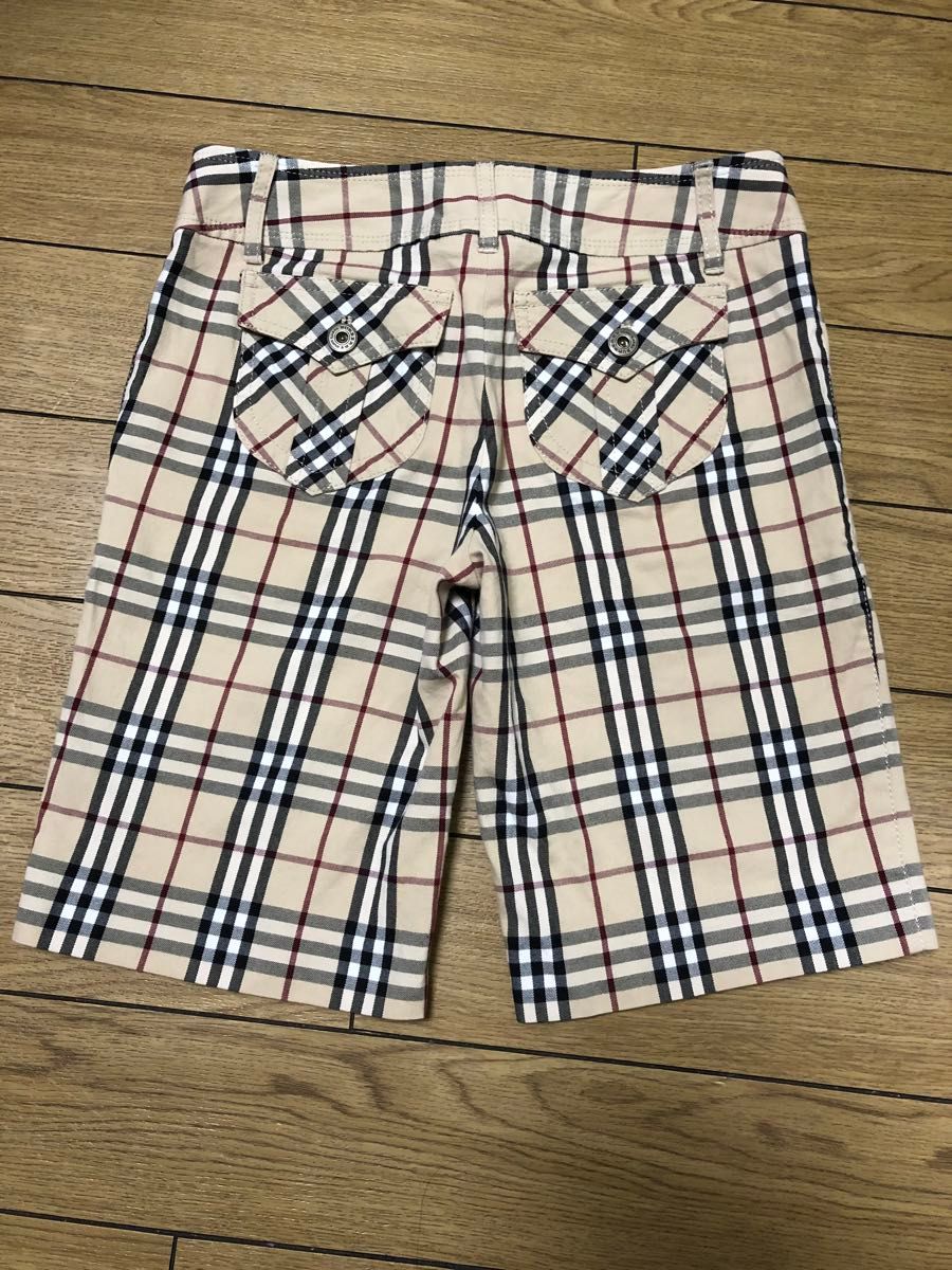 専用♡ BURBERRY BLUE LABEL 36 ショートパンツ❤新品同様❤ BURBERRY BLUE LABEL ショートパンツ ベージュ チェック 36