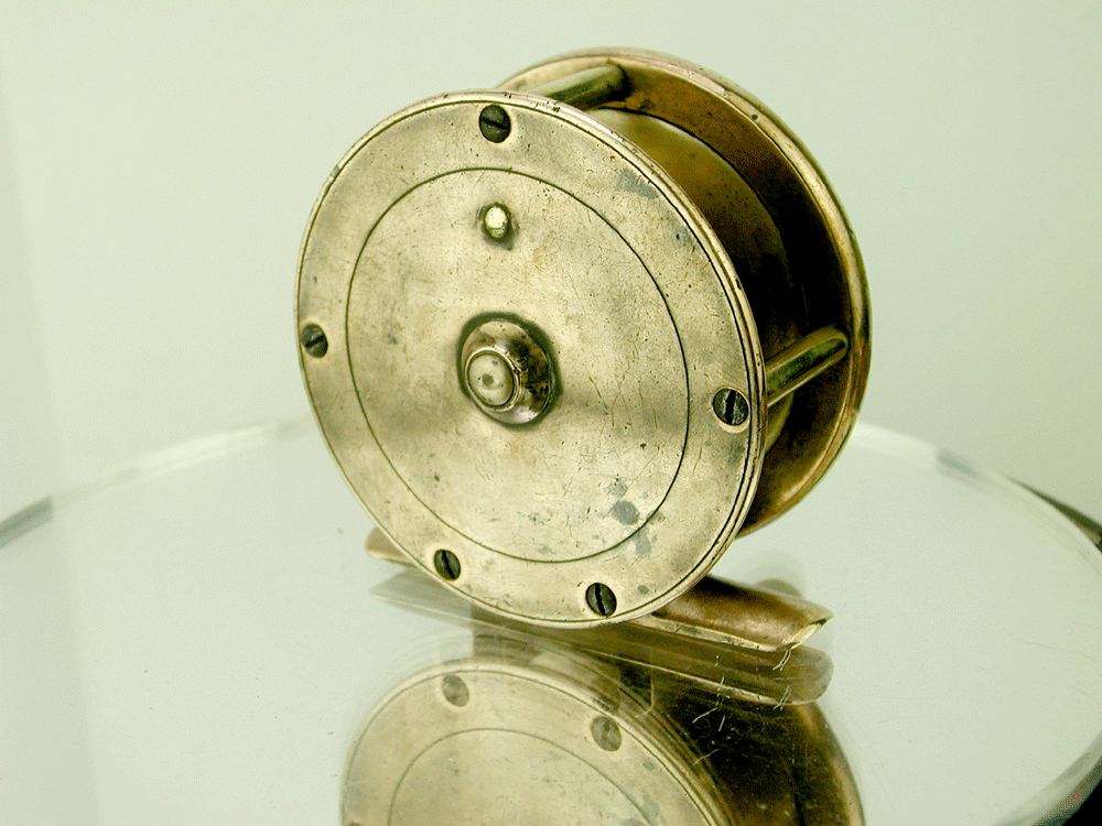 ◎美◎希少★1890s★HARDY★バ-ミンガムタイプ★ブラス★フライリ-ル★ハンドマ-ク★2-1/2inch(63,5mm)★極上品★USD_画像3