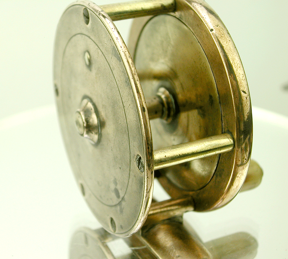 ◎美◎希少★1890s★HARDY★バ-ミンガムタイプ★ブラス★フライリ-ル★ハンドマ-ク★2-1/2inch(63,5mm)★極上品★USD_画像5