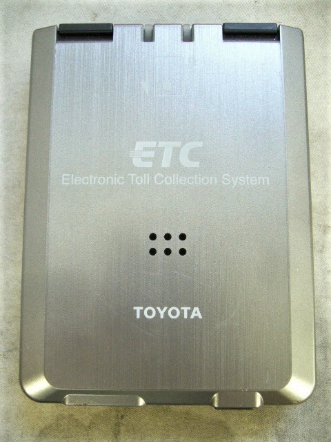 トヨタ純正 アンテナ分離型 ETCユニット 08686-00261 パナソニック ETC車載器 ナビ連動_画像4