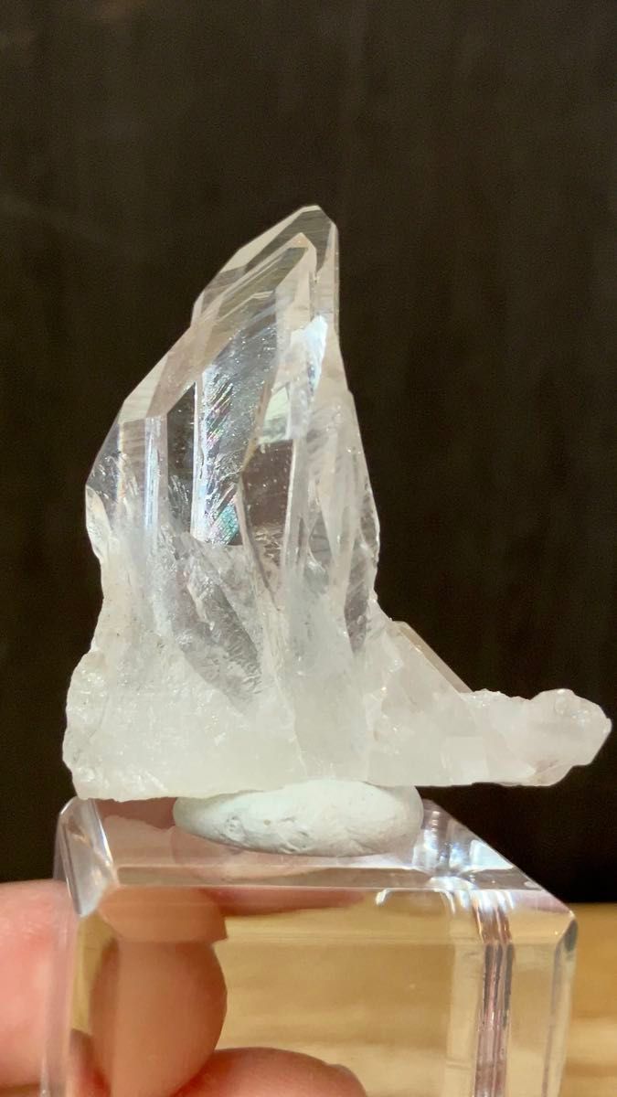 アーカンソクォーツ 天然石 水晶 トップクォリティ ミニクラスター アメリカアーカンソ州