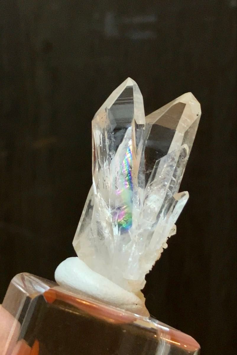 アーカンソークォーツ 天然石 水晶 ミニクラスター トップクォリティ アメリカアーカンソ州