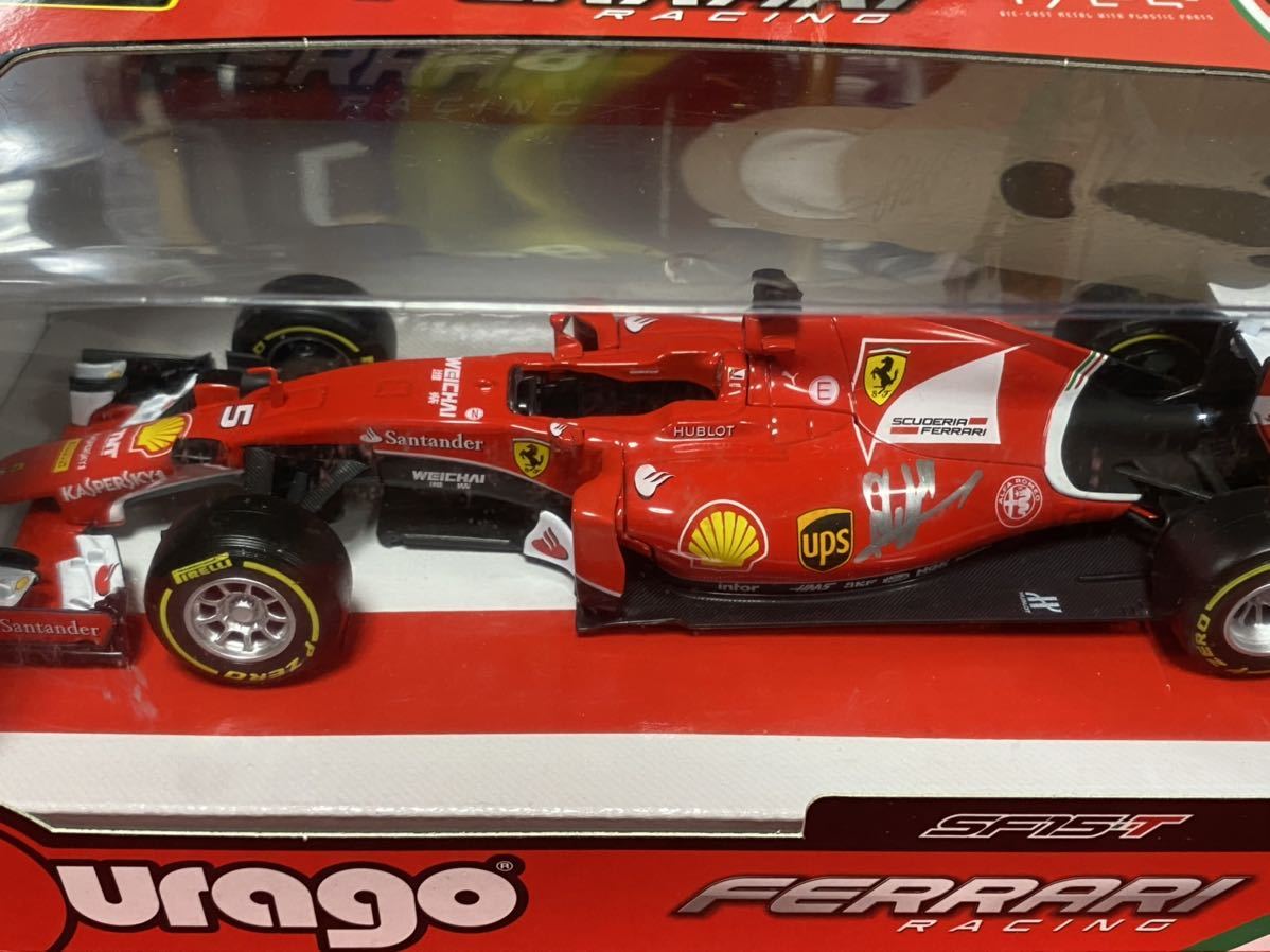 F1 2018日本グランプリ フェラーリ セバスチャン・ベッテル 直筆サイン入り1/24モデル ミニカー(生写真付き)_画像5