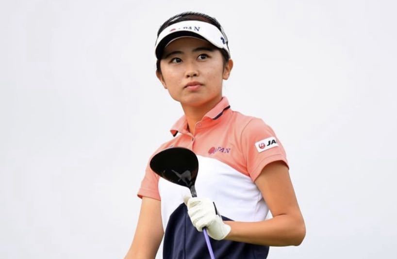 LPGA 安田祐香 2019 JGA 直筆サイン入り実使用 JAPAN DESCENTE ウエア